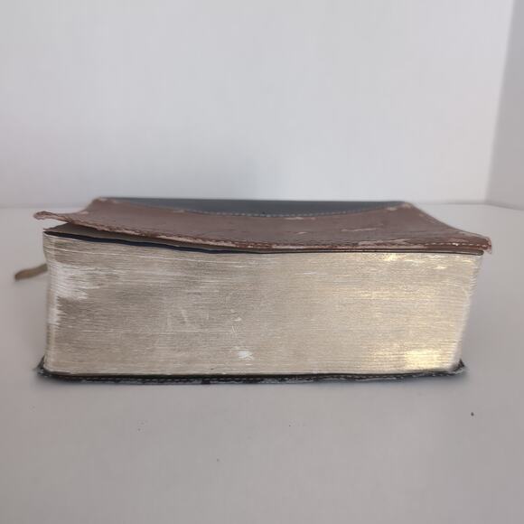 NIV Study Bible Zondervan Italian Duo Tone Black Brown - Picture 10 of 16